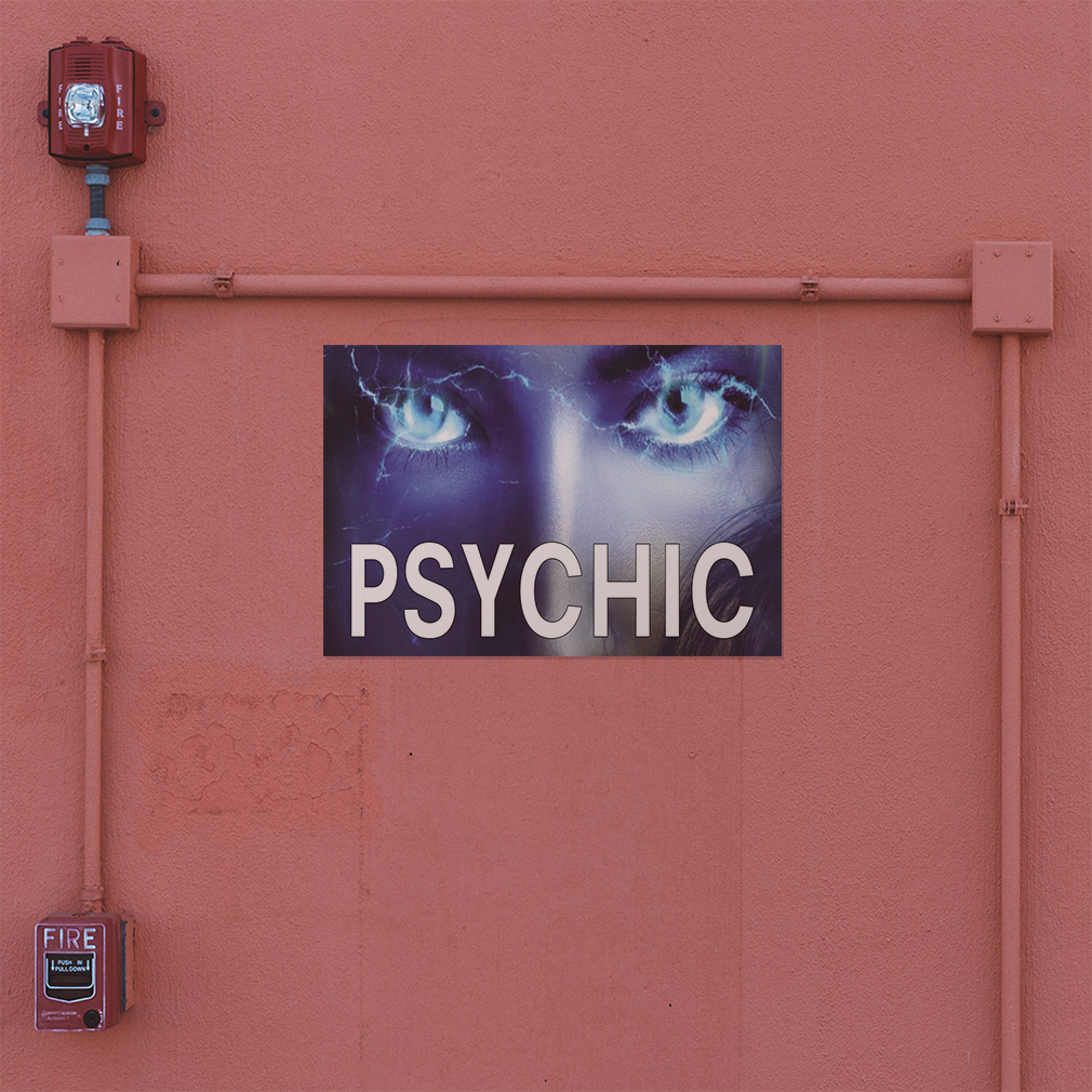 Psychic Sticker Decal Stickers Psychic B Outdoor Advertising Printing Vinyl Store Sign ...