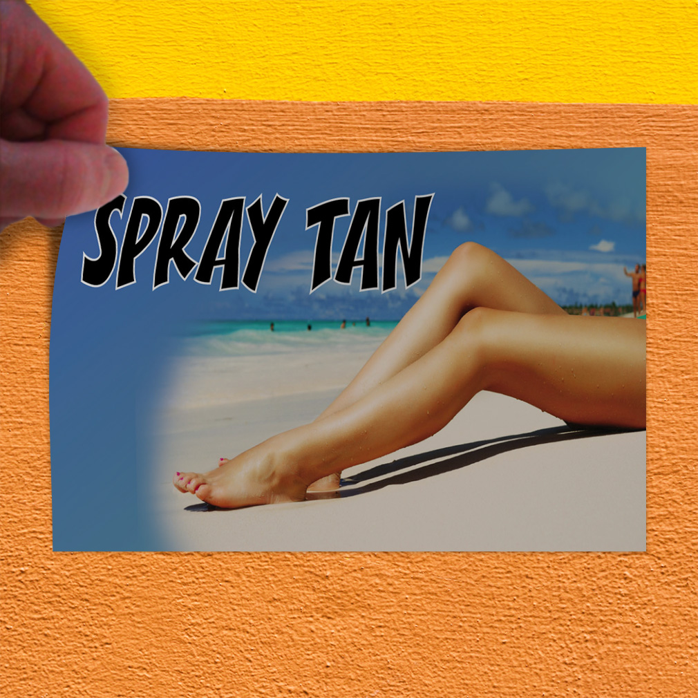 Decal Stickers Spray Tan C Outdoor Advertising Printing Vinyl Store ...