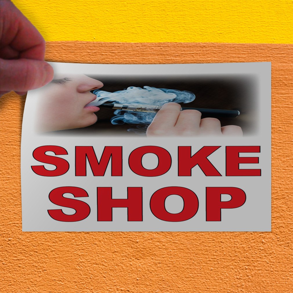 Decal Stickers Multiple Sizes Smoking Accessories Red Blue Industrial Vinyl Safety Sign Label Business 36x24Inches Decal Stickers Multiple Sizes Smoking Accessories Red Blue Industrial Vinyl Safety Sign Label Business 36x24Inches